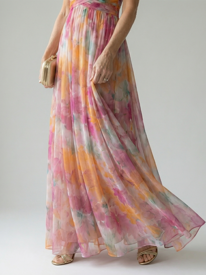 Isel | Soft Wrap Vestido Maxi