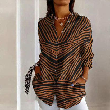 Emily | Striped Blusa