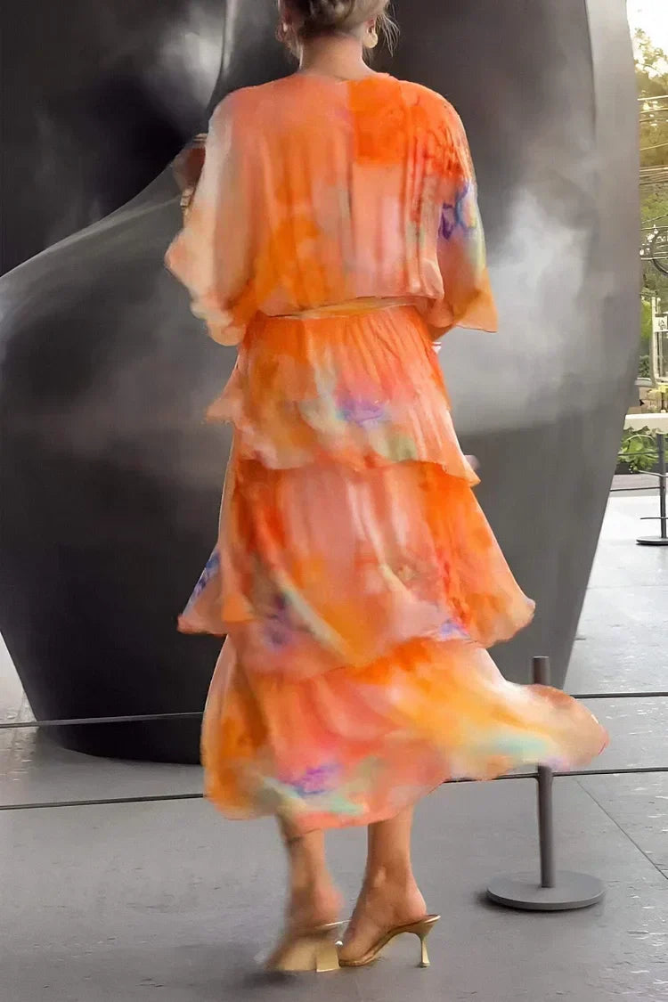 Casar – Elegant chiffon Vestido