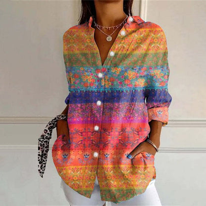 Joyce | Peace Colourful Blusa
