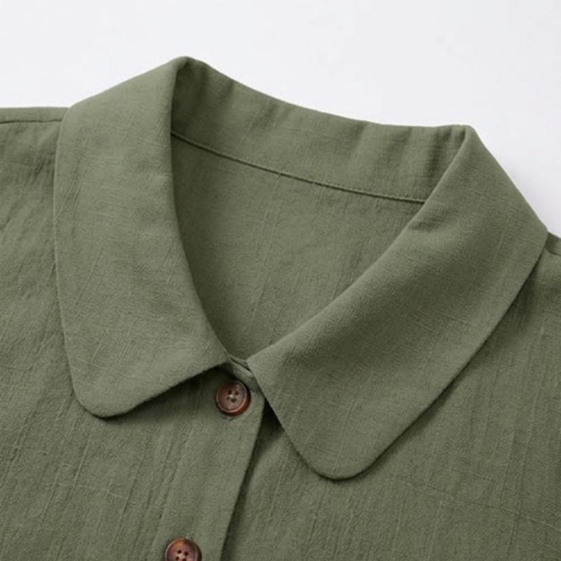 Casual Refinado Einfarbiges Top de Alta Costura