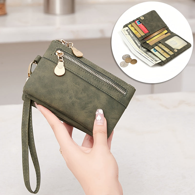 Inspiración Vintage Cartera de Piel Premium