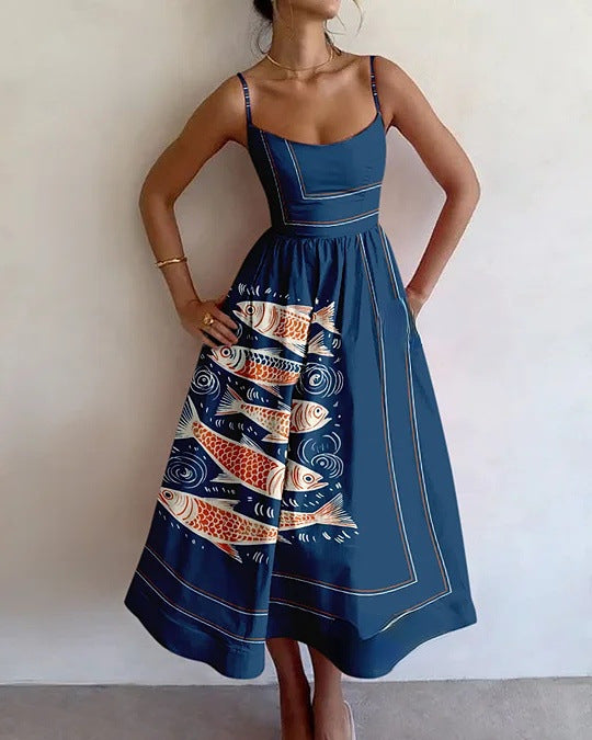 Tinsley | Ocean Tide Vestido Midi