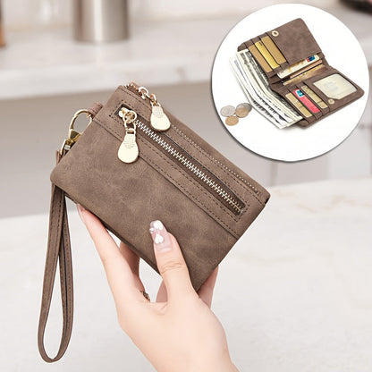 Inspiración Vintage Cartera de Piel Premium
