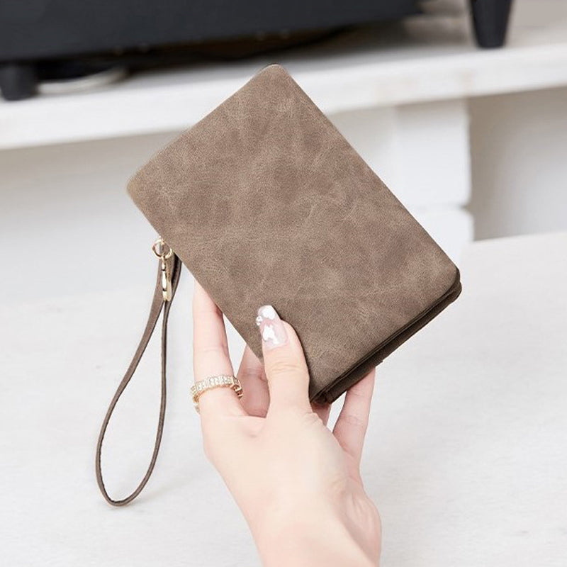 Inspiración Vintage Cartera de Piel Premium