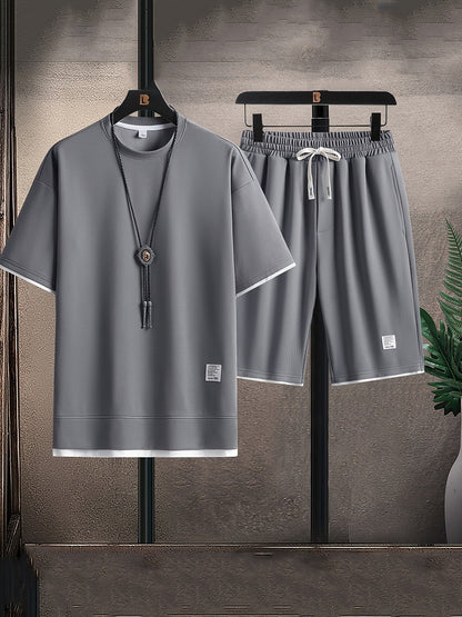 Enzo Waffle Knit Lounge Set