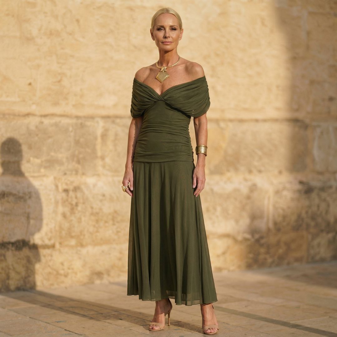 Jade | Elegant Green Vestido