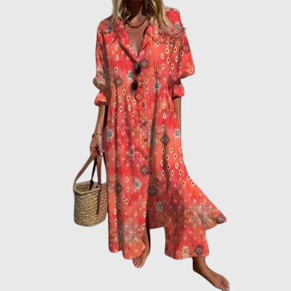 Zariah | Elegant Long Bohemian Style Vestido