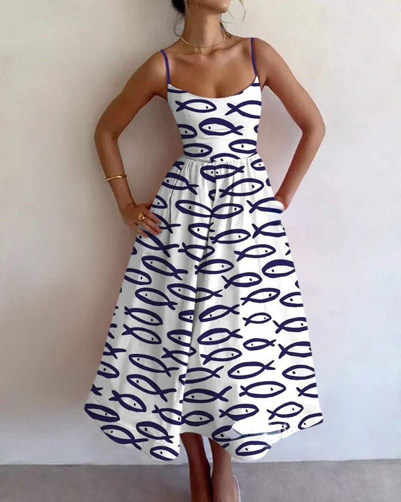 Sablewyn | Coastal Sketch Vestido Midi