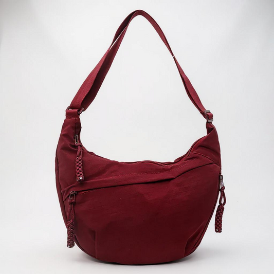 Serafina | Burgundy Bolso de Hombro