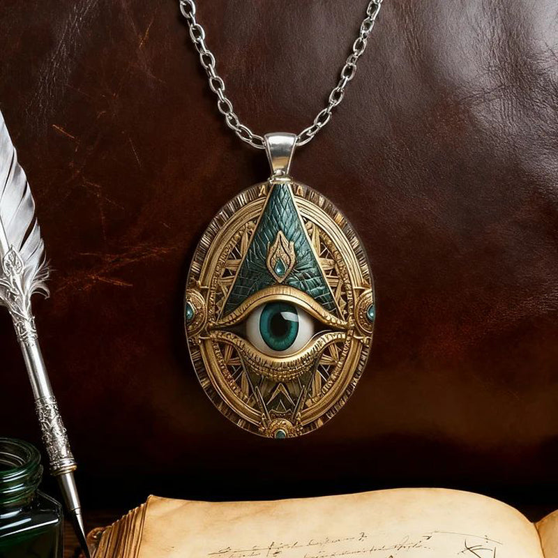 Inspiración Vintage-con Colgante Esculpido-Collar de Alta Joyería