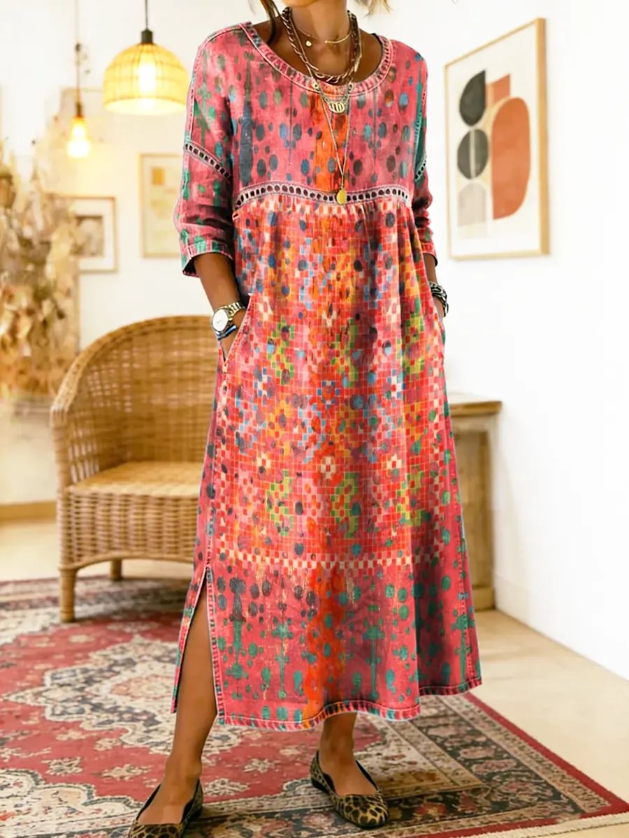 Elowen | Printed Vestido
