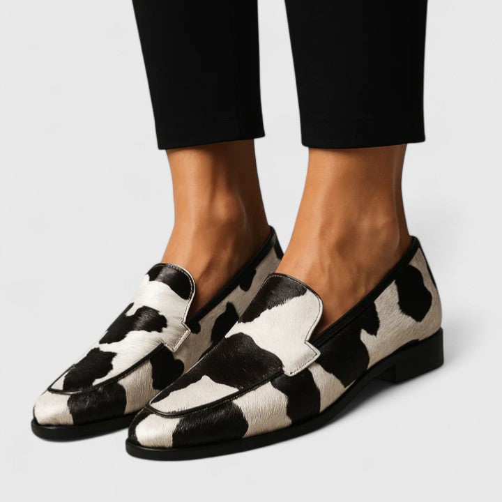 Quinzee | Cushioned Elegance Mocasines de Piel