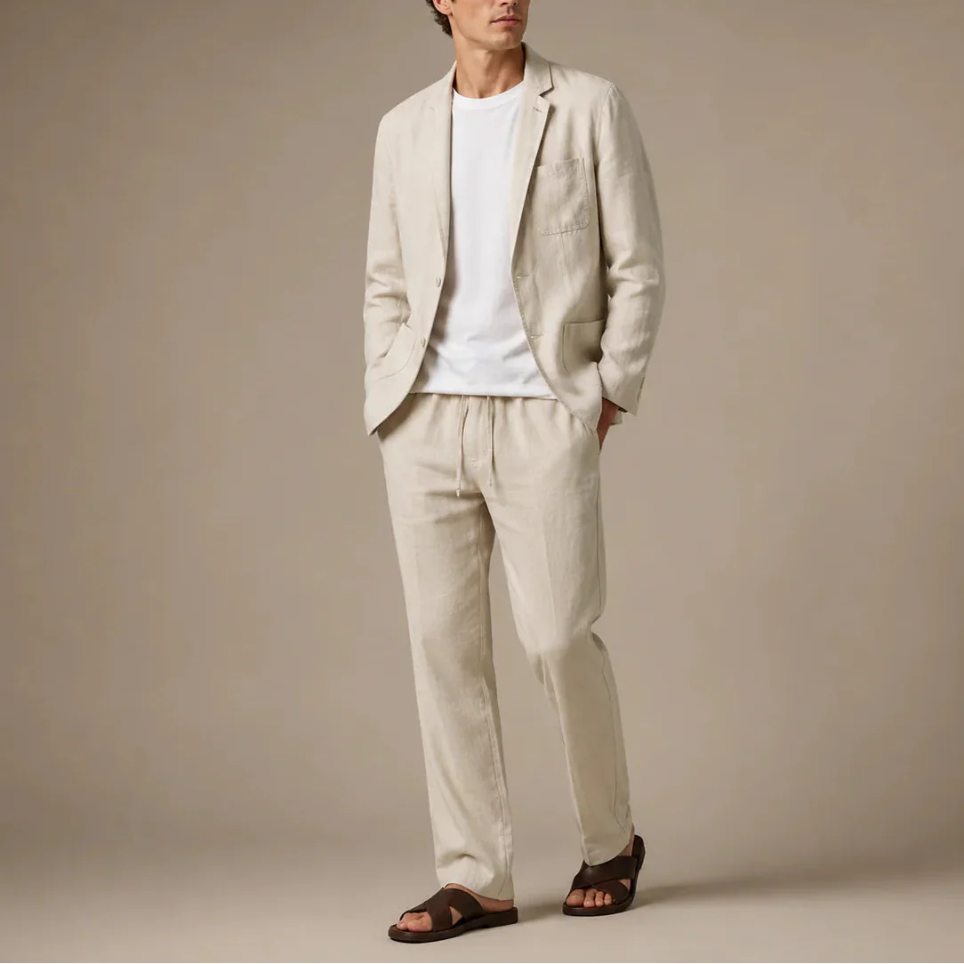 Marco Linen Suit Set