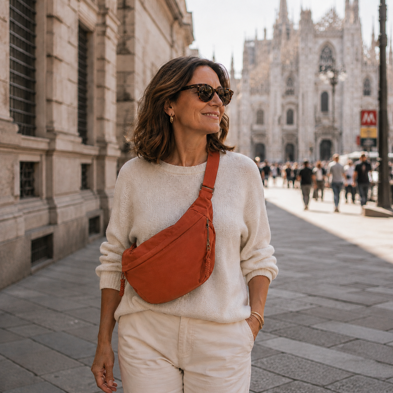 Gioia | Orange Bolso de Hombro