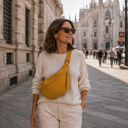 Luce | Mustard Bolso de Hombro