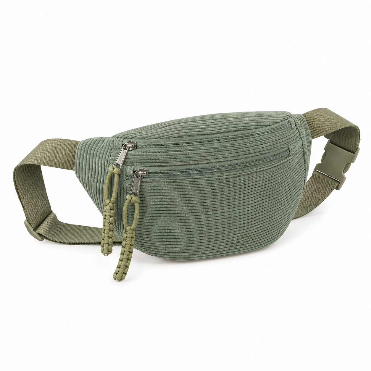 Petra | Ribbed Velvet Bolso de Hombro