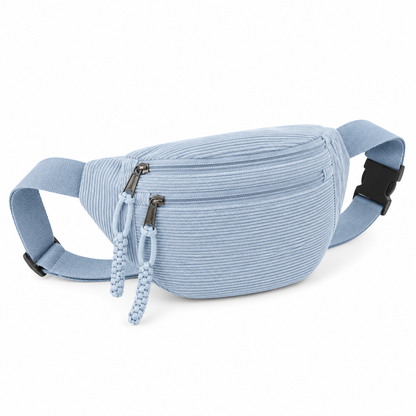 Petra | Ribbed Velvet Bolso de Hombro