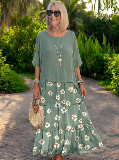 Lara – Elegant Long y Flowing Vestido