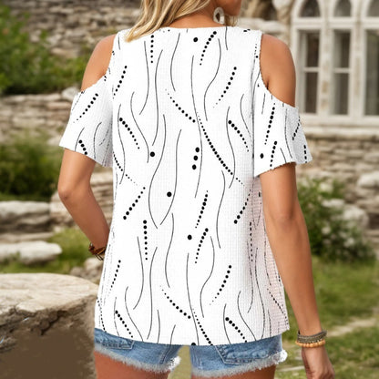 Inspiración Vintage Lässige Blusa de Seda