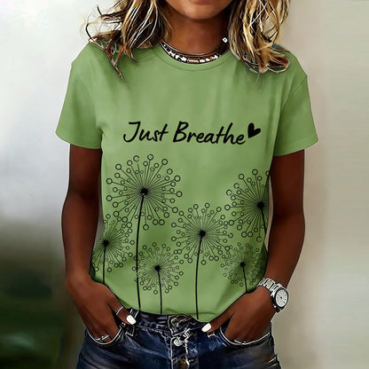 Casual Refinado Inspiración Vintage-Camiseta Premium Cotton