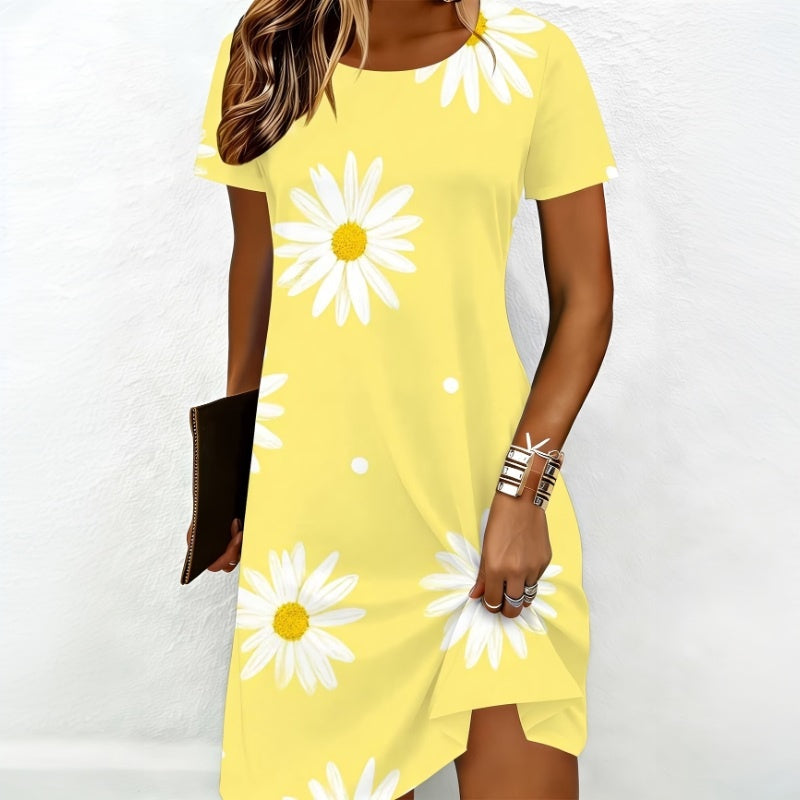 Inspiración Vintage-Vestido Haute Couture con Motivo Botánico