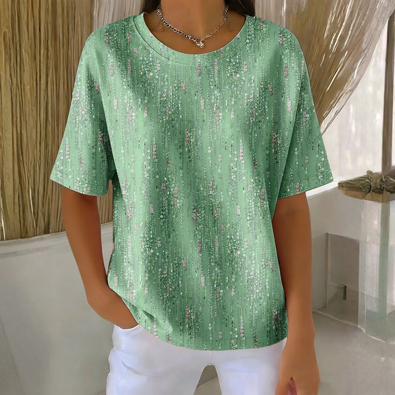 Casual Refinado Inspiración Vintage-Camiseta Premium Cotton