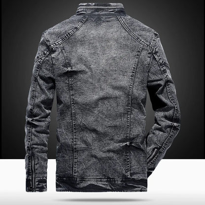 Ryder Denim Bomber Jacket
