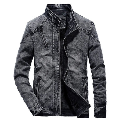 Ryder Denim Bomber Jacket