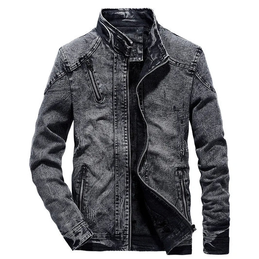 Ryder Denim Bomber Jacket