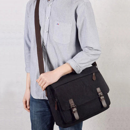 Marco Vintage Canvas Messenger Bag