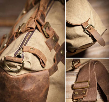 Atlas Vintage Canvas Messenger Bag