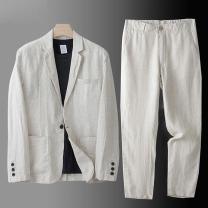 Andrea Linen Suit Set
