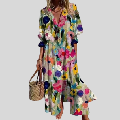 Zariah | Elegant Long Bohemian Style Vestido