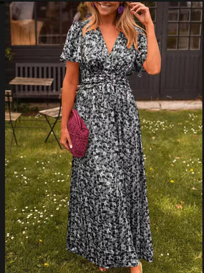 Elis – Long y flowy Vestido con Floral print