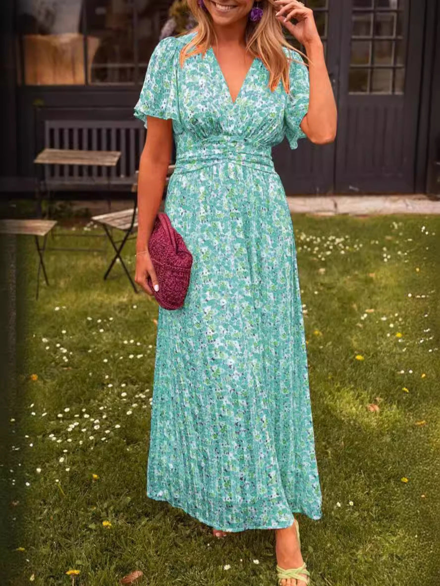 Elis – Long y flowy Vestido con Floral print