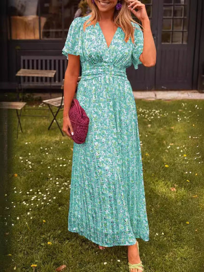 Elis – Long y flowy Vestido con Floral print