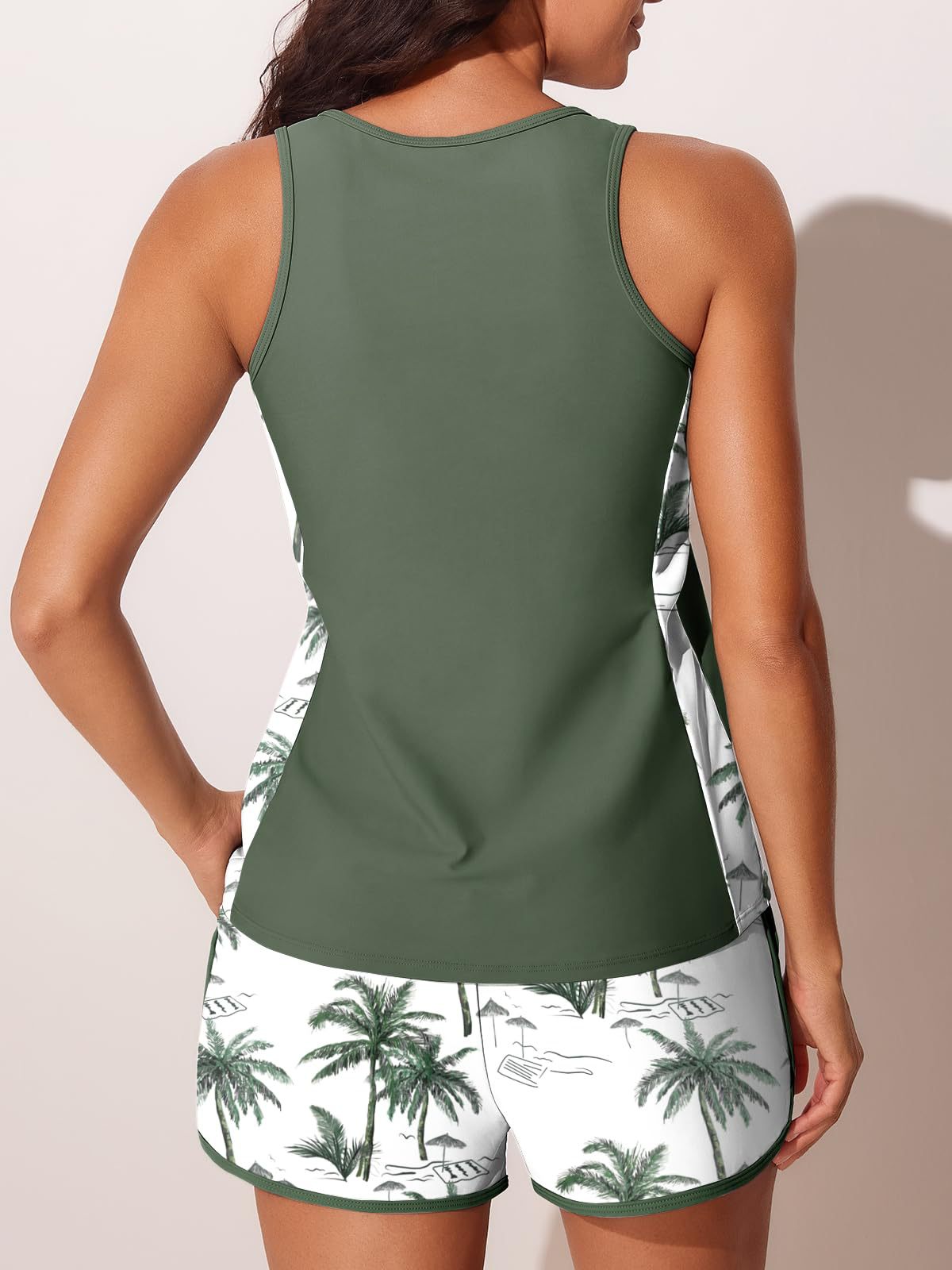 Tortuga | Loose Tankini Premium con Marine Bermudas