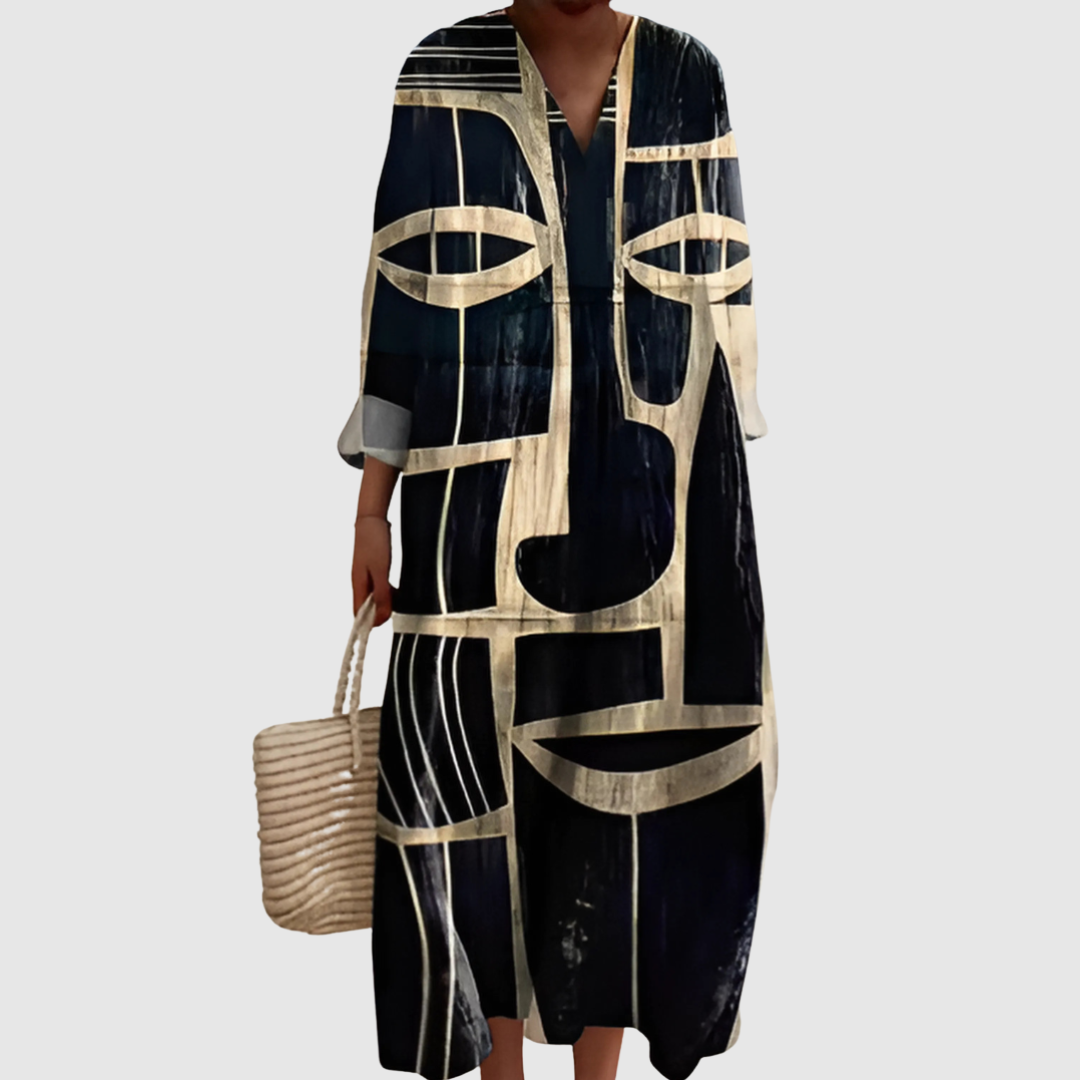Luna | Prism Print Vestido