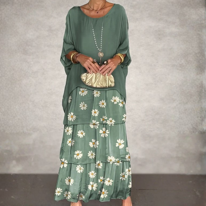 Lara – Elegant Long y Flowing Vestido