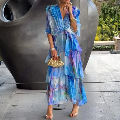 Casar – Elegant chiffon Vestido
