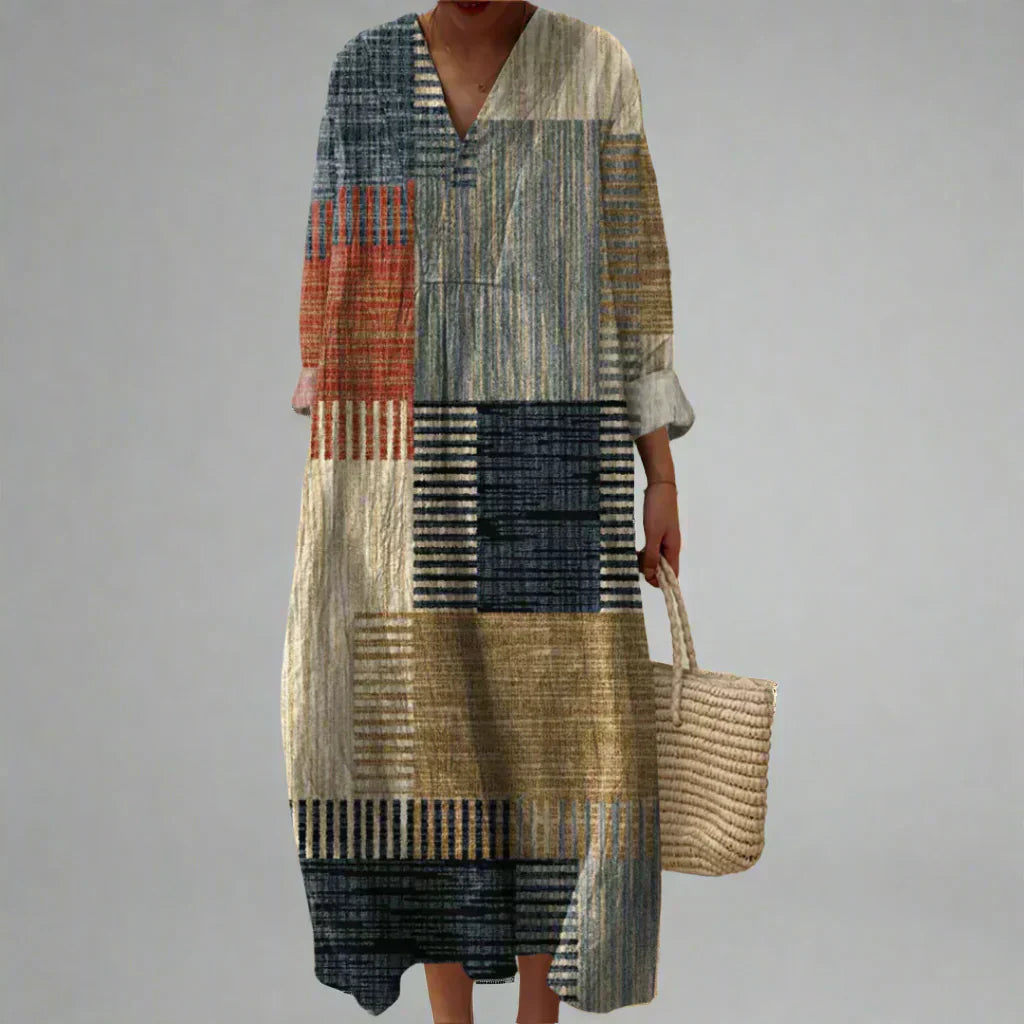 IRIS ABSTRACT Vestido