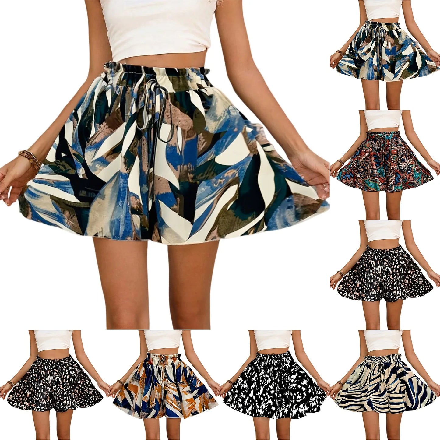 Women’s Boho Drawstring Shorts