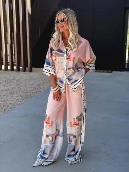 Sienna Printed Two-Piece Set