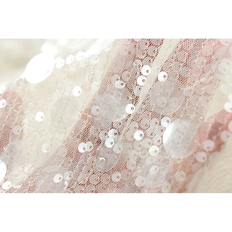 Sequin Kimono Wrap Jacket