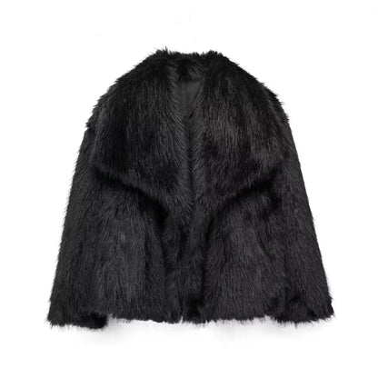 Women’s Luxury Faux Fur Coat