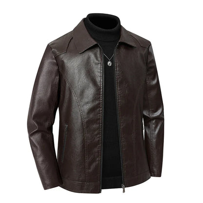 Ethan Classic Leather Jacket
