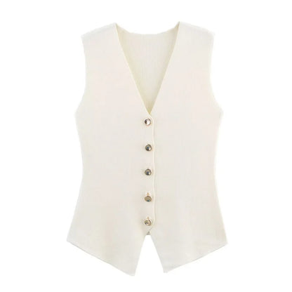 Women’s Sleeveless Knit Vest