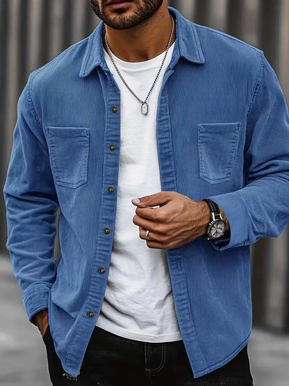 Logan Corduroy Button Shirt