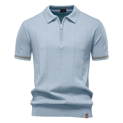 Hudson Zip Polo
